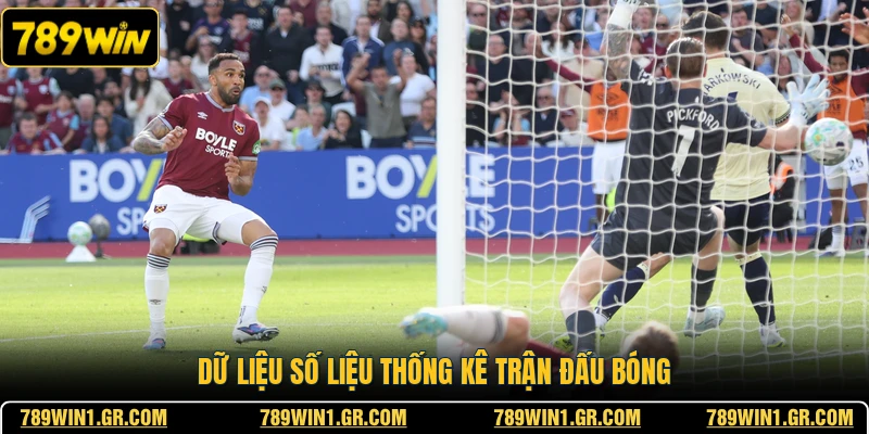 Dữ liệu số liệu thống kê trận đấu bóng